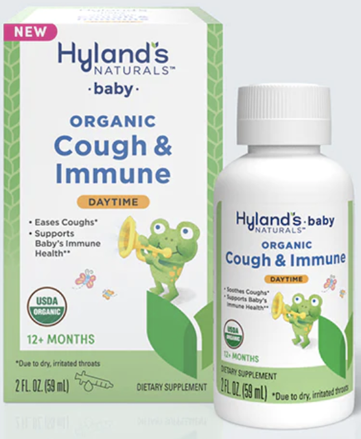 Image of Baby Cough & Immune Liquid Organic Daytime
