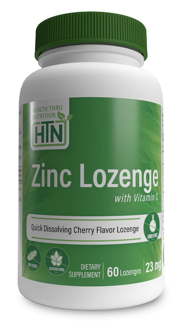 Image of Zinc Lozenge with Vitamin C 23/30 mg Cherry