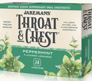 Image of Throat & Chest Lozenge Peppermint