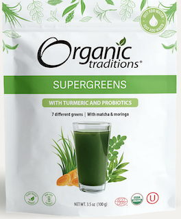 Image of Supergreens with Turmeric and Probiotics
