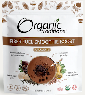 Image of Fiber Fuel Smoothie Boost Organic Chocolate