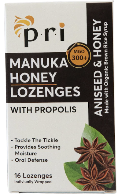 Image of Manuka Honey Lozenges with Propolis Aniseed & Honey
