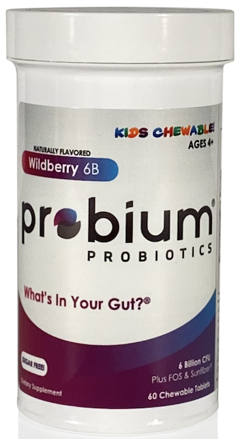 Image of Kids Blend Wildberry 6B Chewable (age 2+)