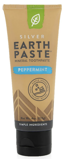 Image of Earthpaste Mineral Toothpaste with Silver Peppermint