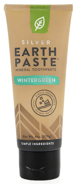 Image of Earthpaste Mineral Toothpaste with Silver Wintergreen