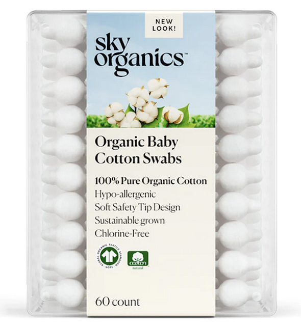 Image of Cotton Swabs Baby Organic