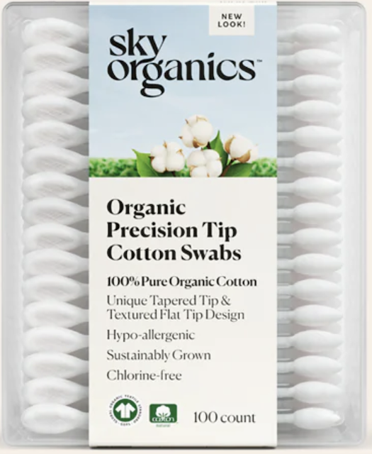 Image of Cotton Swabs Precision Tip  Organic