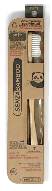 Image of Bamboo Toothbrush Adult Soft