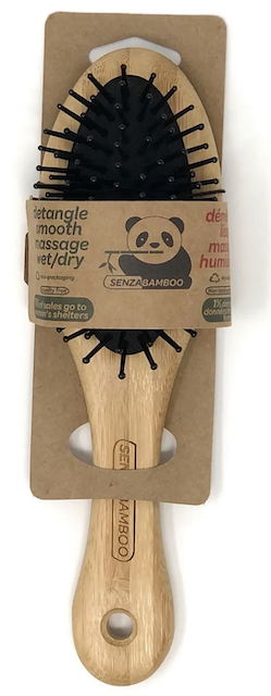 Image of Hairbrush Bamboo Small