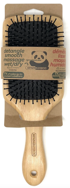 Image of Hairbrush Bamboo Paddle Large
