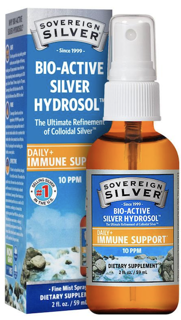 Image of Daily+ Immune Support Fine Mist Spray Bio-Active Silver Hydrosol 10 ppm
