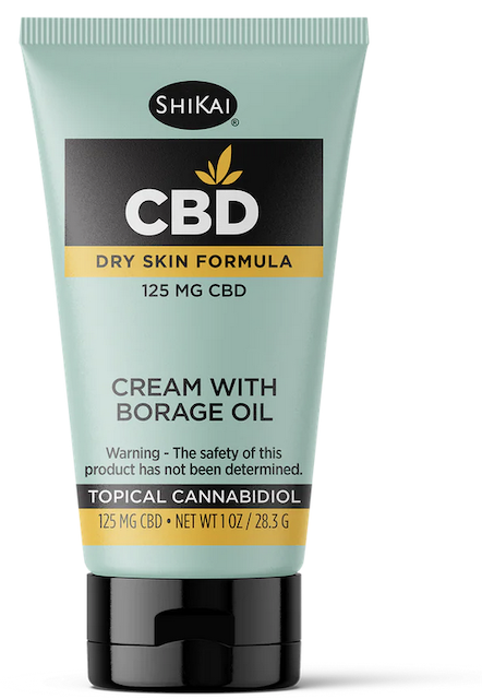 Image of CBD Cream with Borage Oil (Dry Skin Formula)