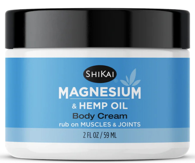 Image of Magnesium Body Cream with Hemp Oil