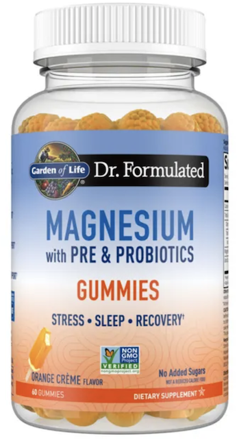 Image of Dr. Formulated Magnesium Gummies (with Pre & Probiotics) Orange Creme