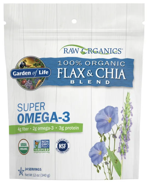 Image of RAW ORGANICS Flax & Chia Blend Organic