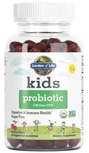 Image of KIDS Organic Probiotic 3 Billion CFU Organic Gummies Cherry