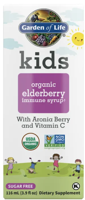 Image of KIDS Organic Elderberry Immune Syrup