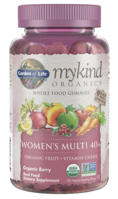 Image of mykind Organics Women's Multi 40+ Gummies Berry