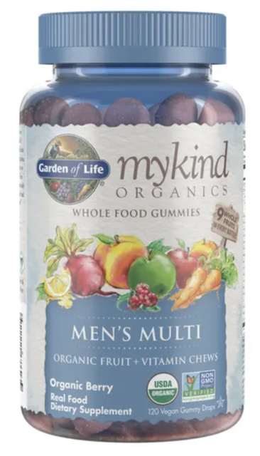Image of mykind Organics Men's Multi Gummies Berry