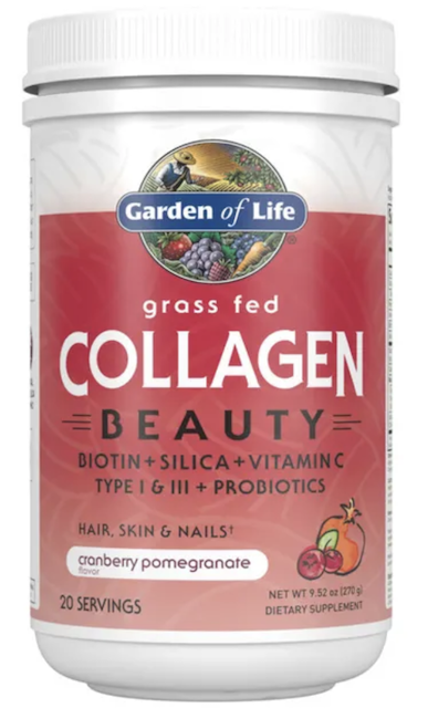 Image of Collagen Beauty Powder Grass Fed Cranberry Pomegranate