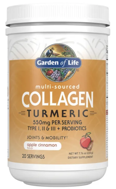 Image of Collagen Turmeric Powder Multi-Sourced Apple Cinnamon