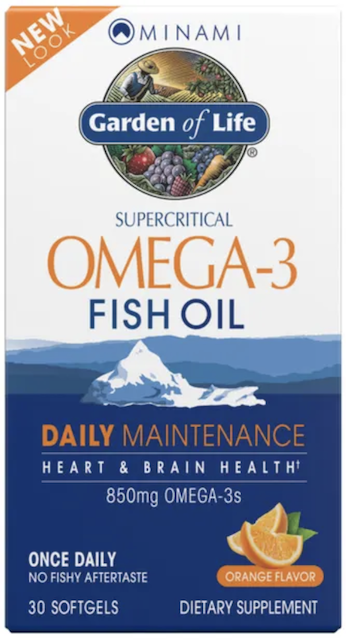 Image of MINAMI Omega-3 Fish Oil 850 mg Softgel Orange