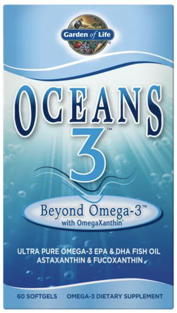 Image of Oceans 3 Beyond Omega-3 655 mg with OmegaXanthin