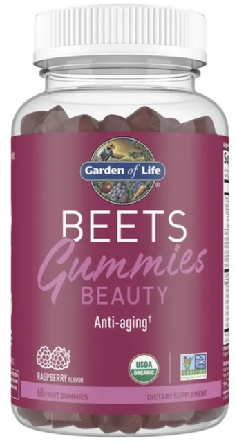 Image of Beets Beauty Gummies Raspberry
