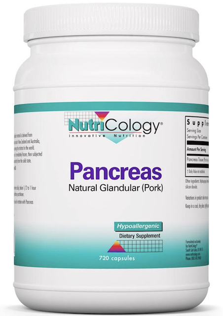 Image of Natural Glandular Pancreas Pork 425 mg