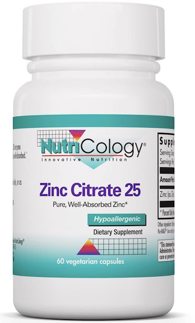 Image of Zinc Citrate 25 mg