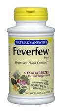 Image of Feverfew Herb Standardized