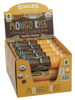 Image of Mongo Kiss Lip Balm Organic Vanilla Honey