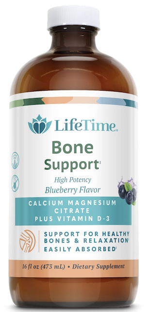 Image of Liquid Calcium Magnesium Citrate plus Vitamin D3 (Bone Support) Blueberry