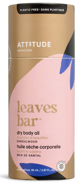 Image of Dry Body Oil Leaves Bar Sandalwood
