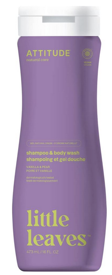 Image of Shampoo & Body Wash Little Leaves Vanilla & Pear