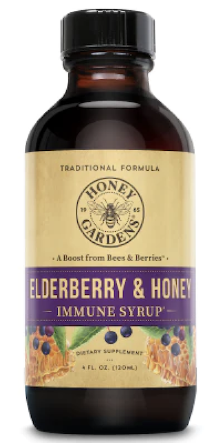 Image of Elderberry & Honey Syrup