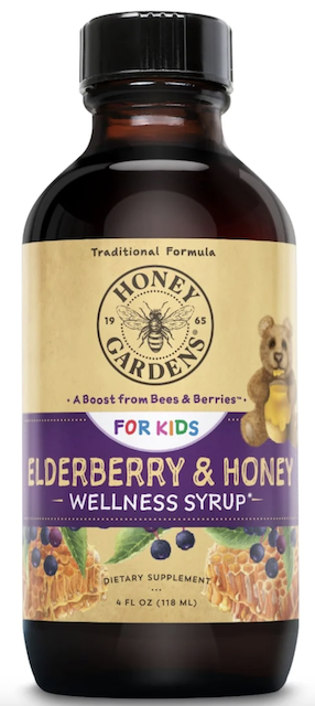 Image of KIDS Elderberry & Honey Wellness Syrup