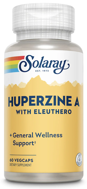 Image of Huperzine A with Eluethero 50 mcg/225 mg