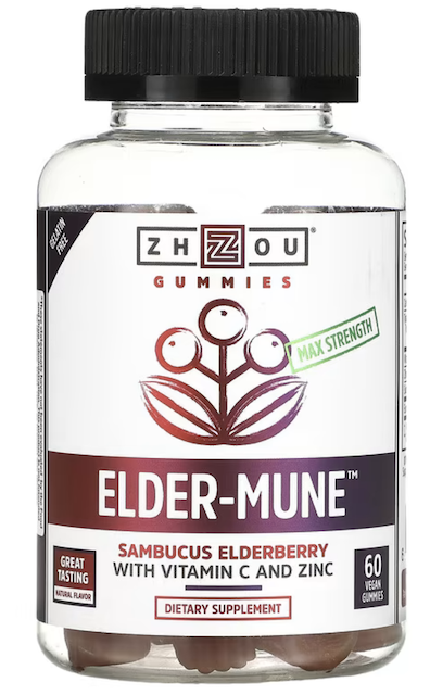 Image of Elder-Mune Sambucus Elderberry Gummies