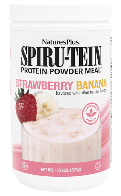 Image of Spiru-Tein Protein Powder Meal Strawberry Banana