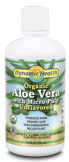 Image of Aloe Vera Juice with Micro Pulp Liquid Organic