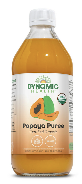 Image of Papaya Puree Liquid Organic (Glass)