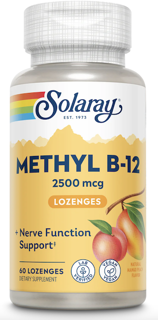 Image of Methyl B12 2500 mcg Lozenge Mango Peach