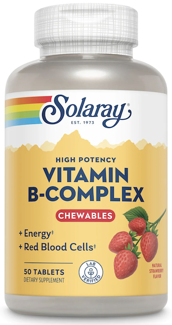 Image of Vitamin B-Complex Chewable Strawberry