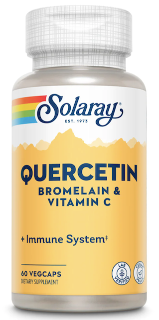 Image of Quercetin Bromelain & Vitamin C 250/25/625 mg (QBC Plex)