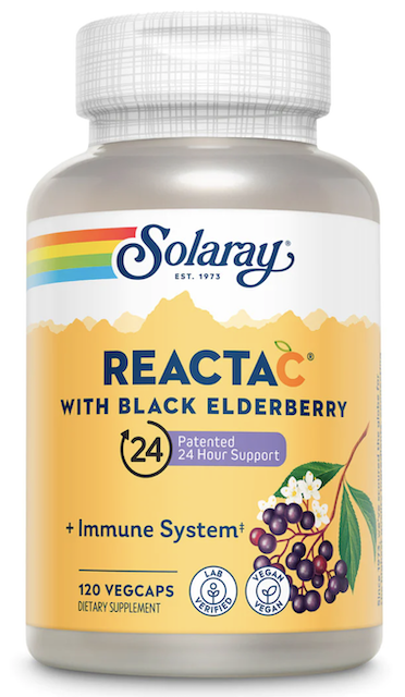 Image of ReactaC with Black Elderberry 500/200 mg