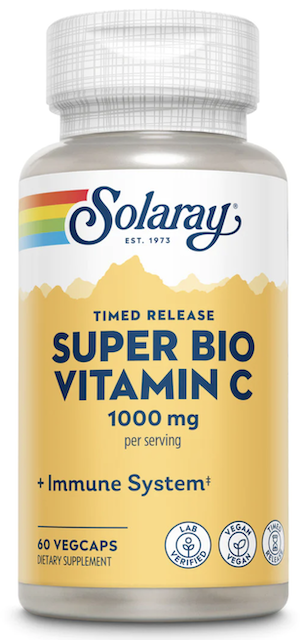 Image of Super Bio Vitamin C 1000 mg Buffered (500 mg each) Timed Release