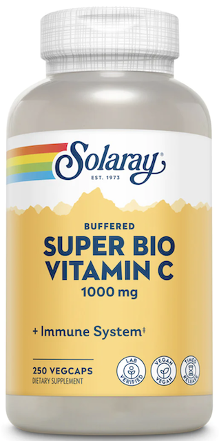 Image of Super Bio Vitamin C 1000 mg Buffered (500 mg each) Timed Release
