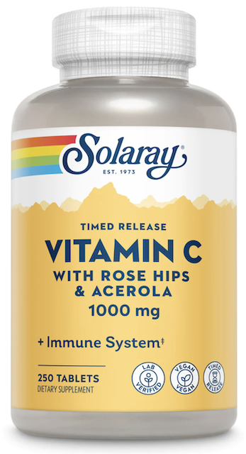 Image of Vitamin C 1000 mg with Rose Hips & Acerola Timed Release TABLET