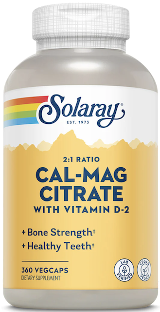Image of Cal-Mag Citrate 2:1 Ratio with Vitamin D2 167/83 mg 1.7 mcg
